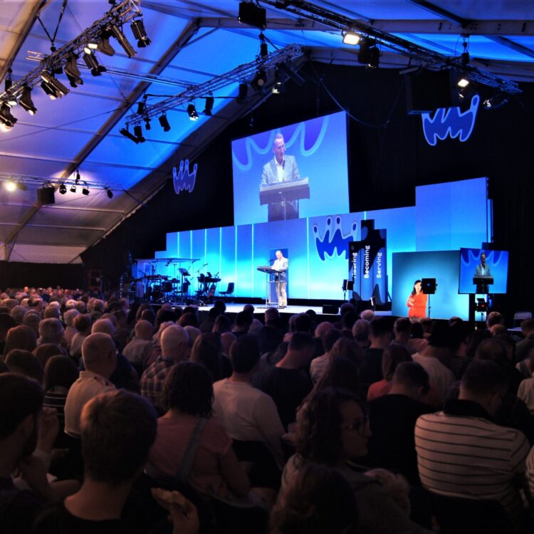 The Main Tent at Convention 2023